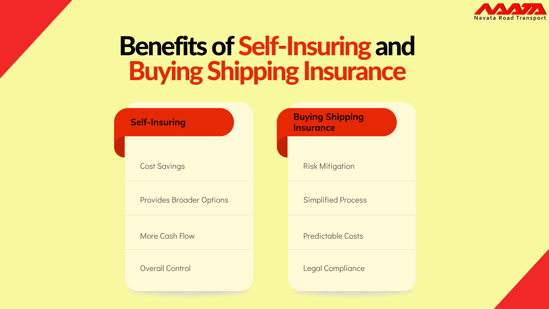 Benefits of Self-Insuring vs Buying Shipping Insurance
