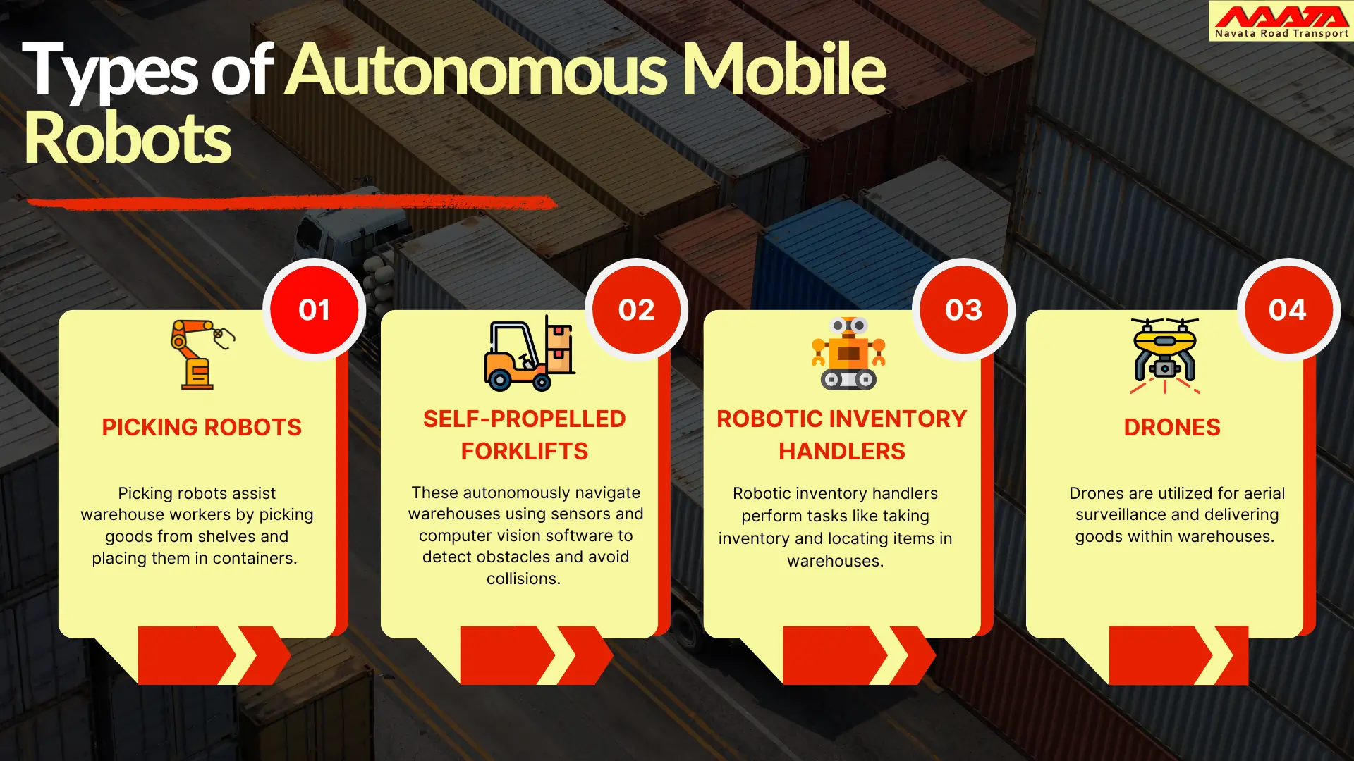 Types of Autonomous Mobile Robots