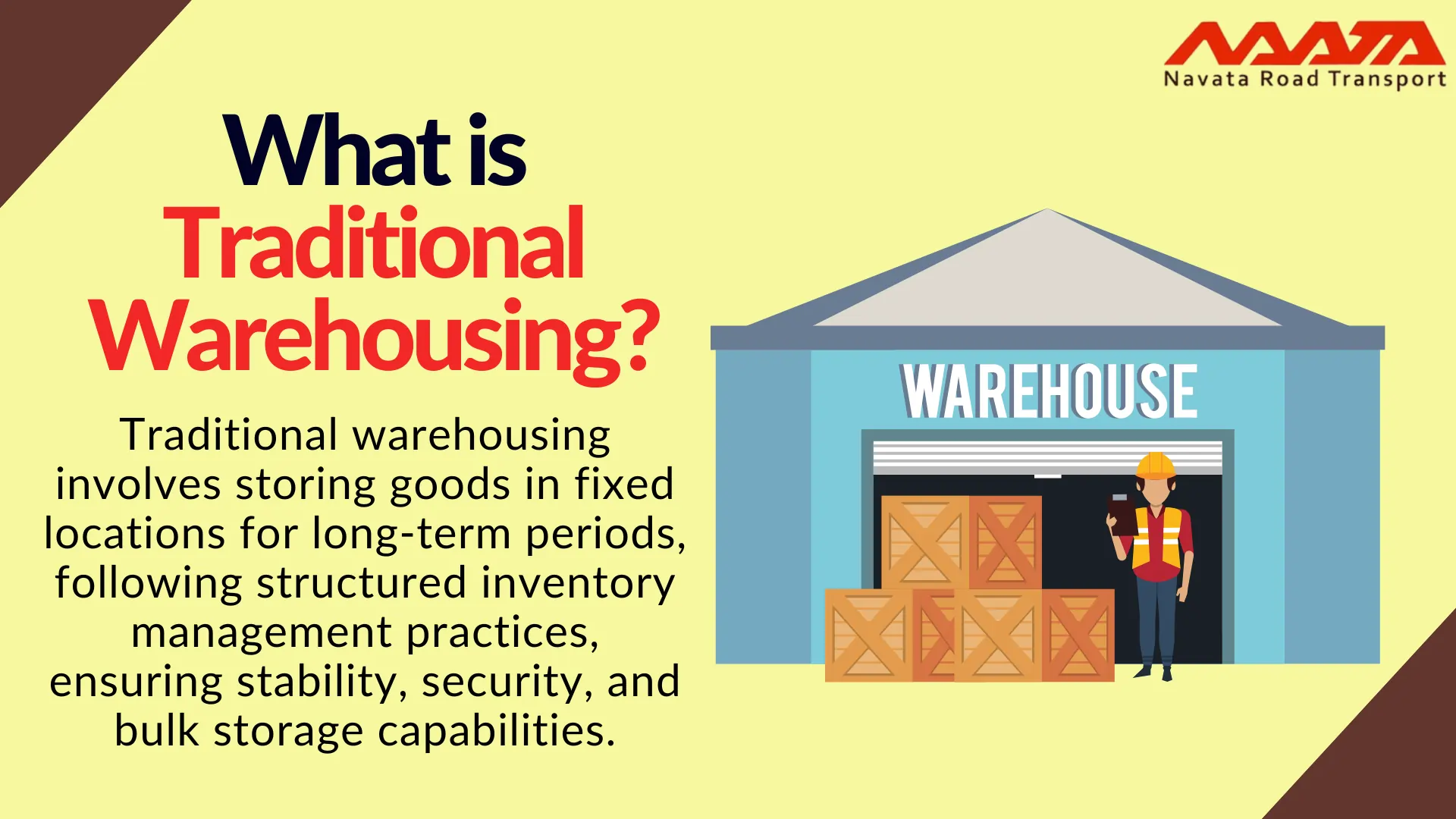 What is Traditional Warehousing